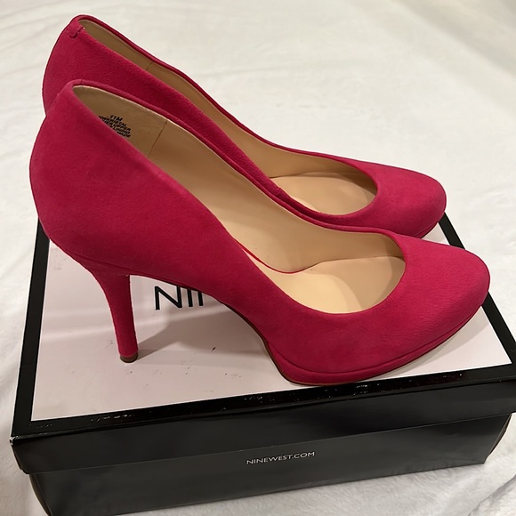 Nine West Shoes - Nine West Kristal Pink Pumps size 11 NEW!